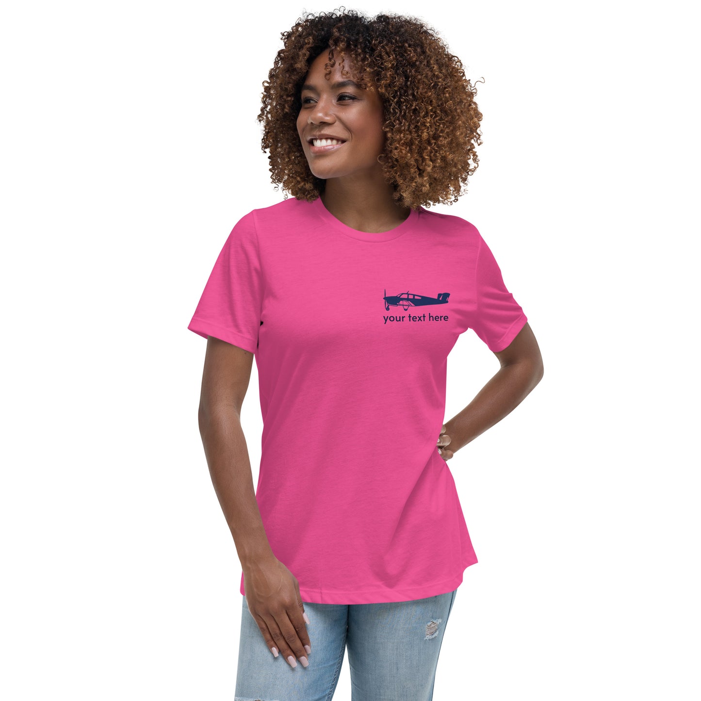 Beechcraft women Pilots' Printed T-Shirt