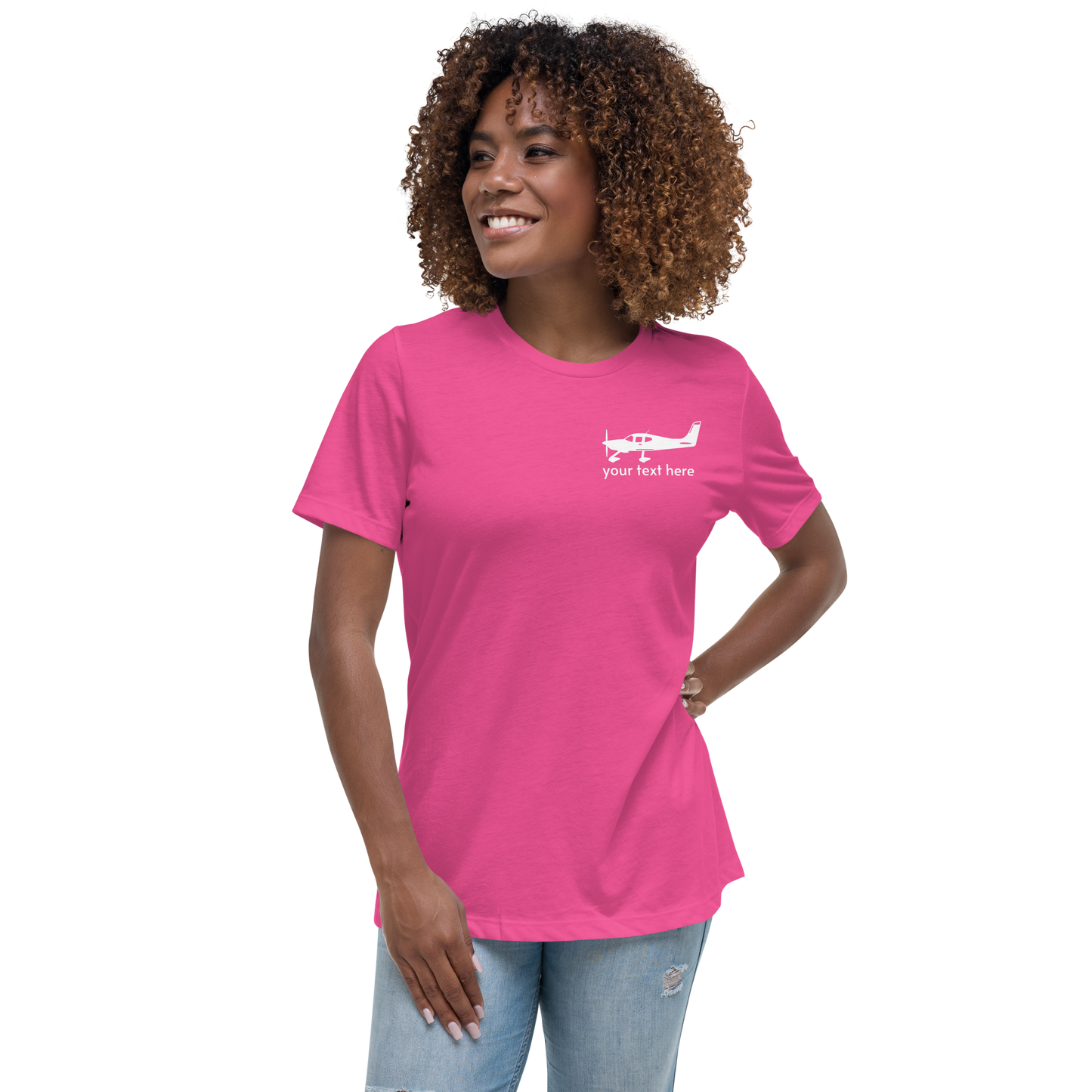 SR Women Pilot's Customizable Relaxed T-Shirt