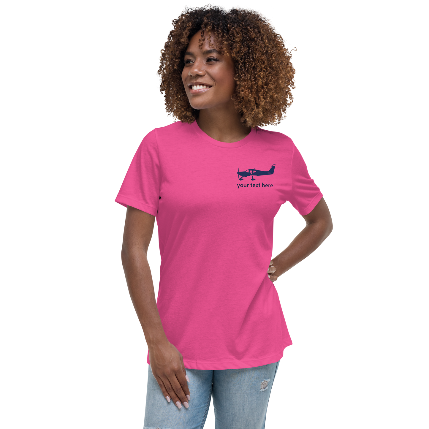 SR Women Pilot's Customizable Relaxed T-Shirt