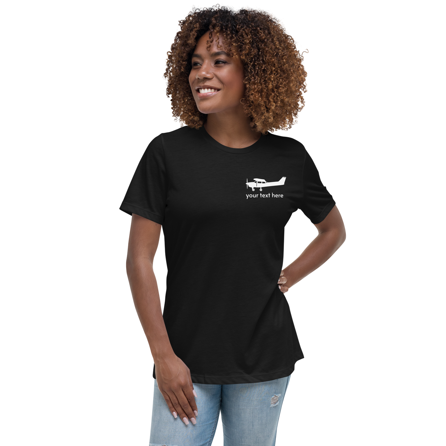 C172 Women Pilots Customizable Relaxed T-Shirt