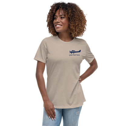 C172 Women Pilots Customizable Relaxed T-Shirt