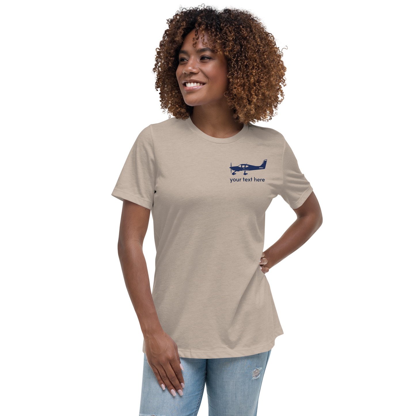 SR Women Pilot's Customizable Relaxed T-Shirt