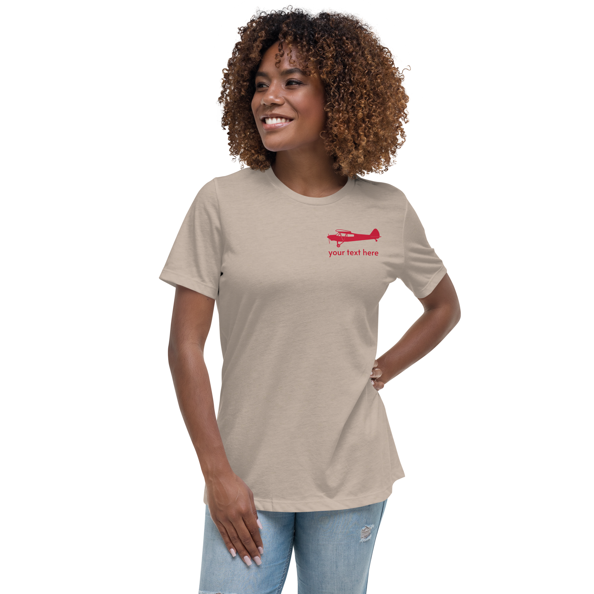 Super Cub Women Pilot's Relaxed T-Shirt