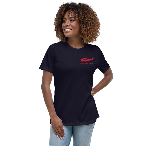 C172 Women Pilots Customizable Relaxed T-Shirt