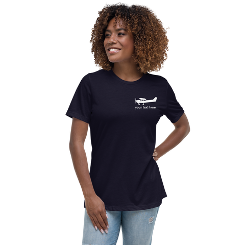 C172 Women Pilots Customizable Relaxed T-Shirt
