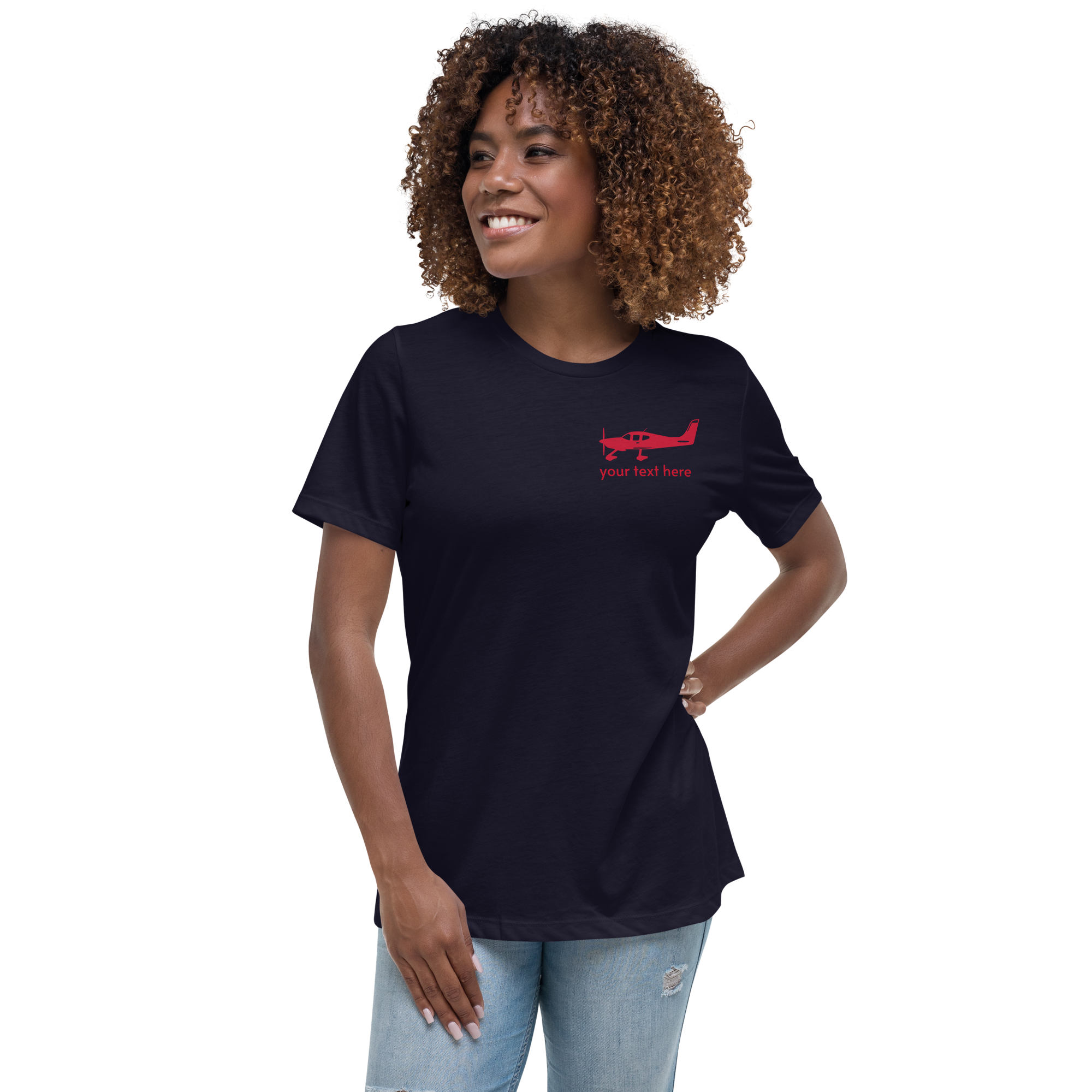 SR Women Pilots' Customizable Relaxed T-Shirt