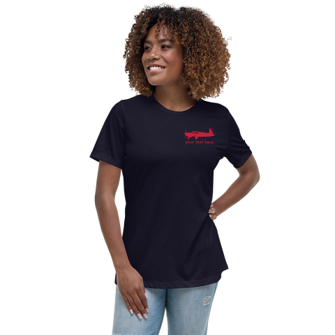 M20 Women Pilot's Customizable Relaxed T-Shirt