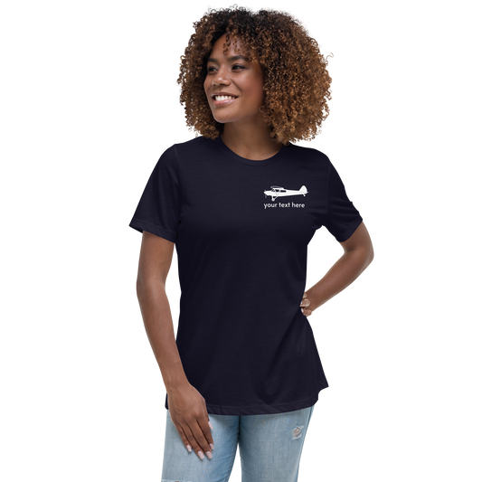 Super Cub Women Pilot's Customizable Relaxed T-Shirt