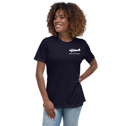 Super Cub Women Pilot's Customizable Relaxed T-Shirt