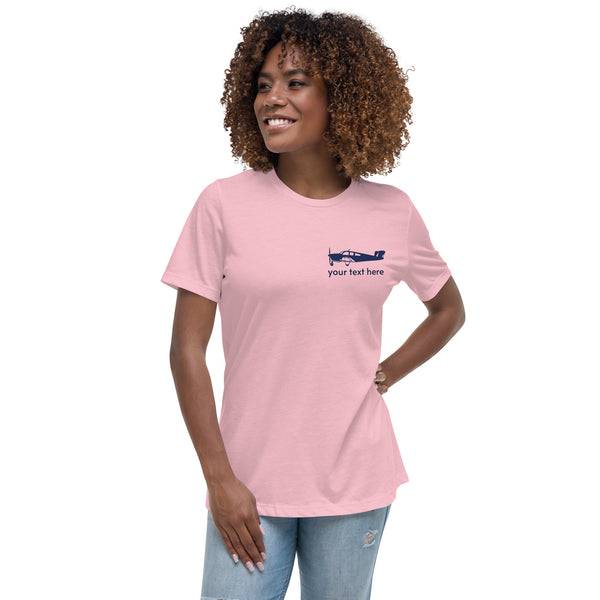 Beech Pilots, Womens' Customizable Relaxed T-Shirt