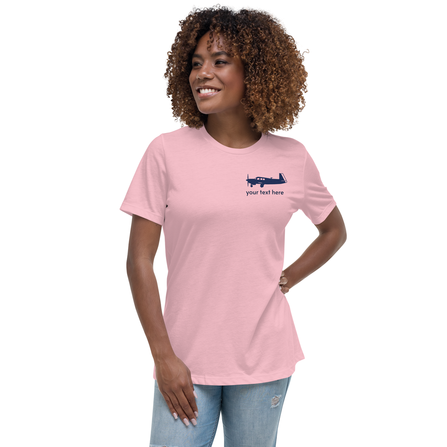 M20 Female Pilot's Customizable Printed T-Shirt