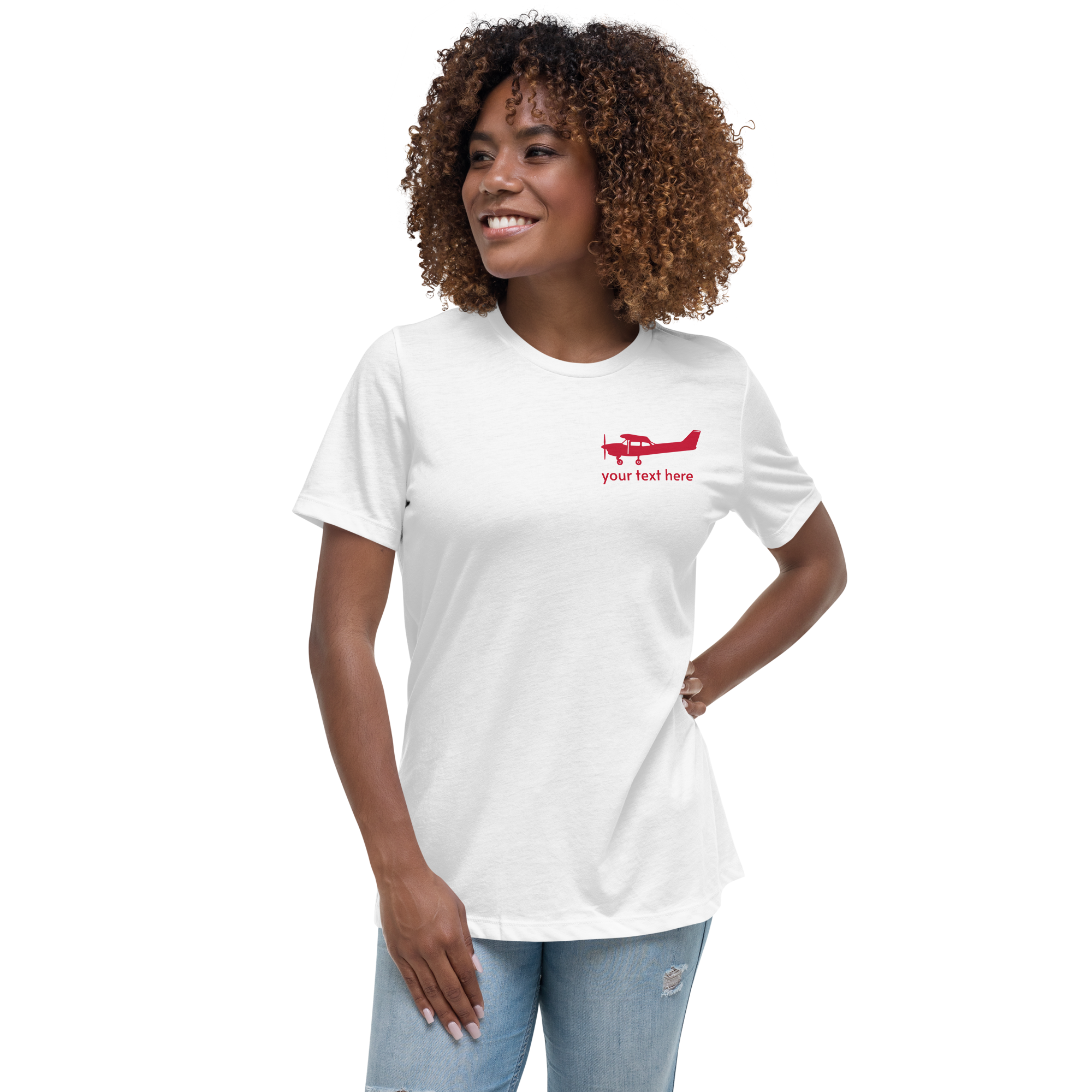 C172 Women Pilots Customizable Relaxed T-Shirt