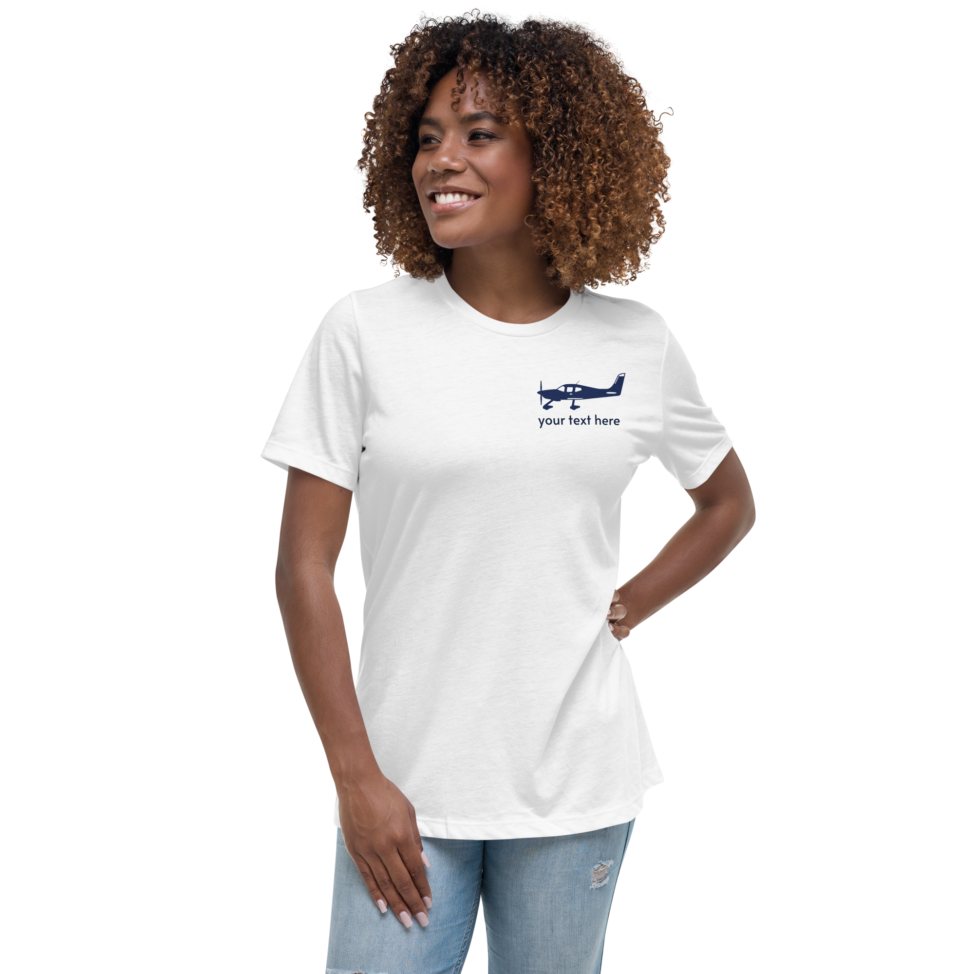 SR Women Pilot's Customizable Relaxed T-Shirt