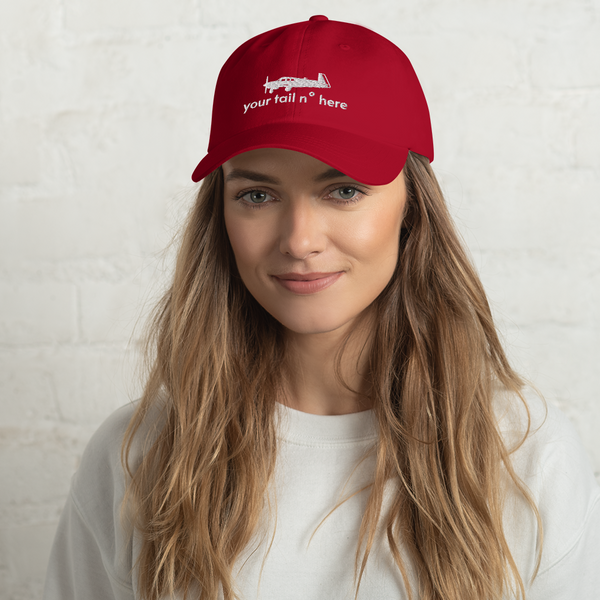 Mooney Pilots' Customizable Embroidered Cap