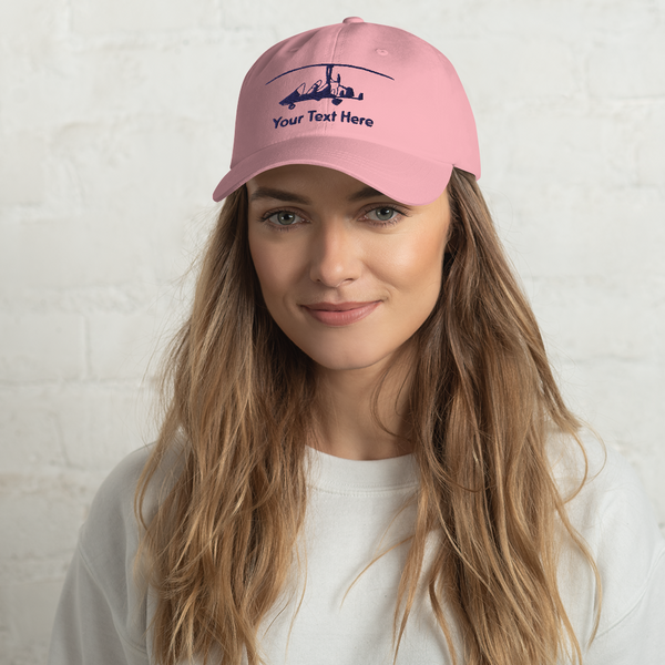 Gyro Pilots' Embroidered Customizable Cap