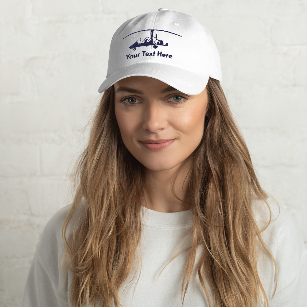 Gyro Pilots' Embroidered Customizable Cap