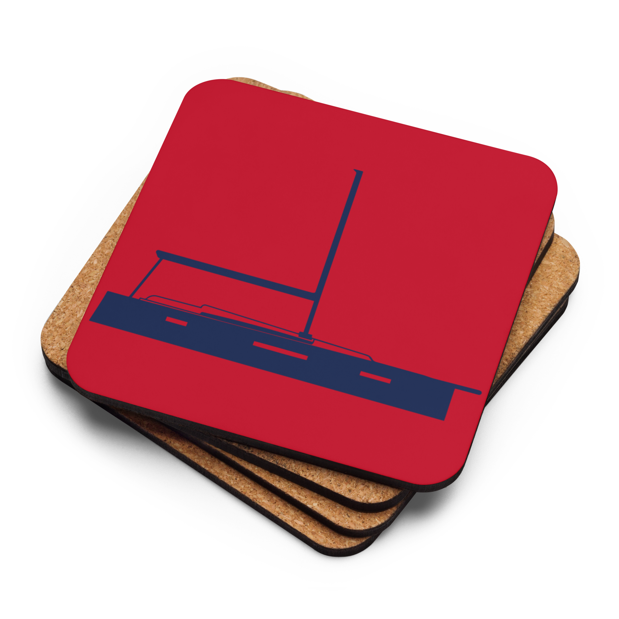 Mariners' Cork-back Coaster