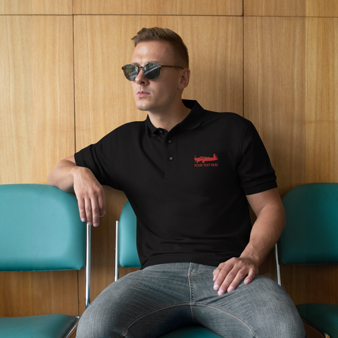 M20 Pilots' Customizable Embroidered Polo Shirt