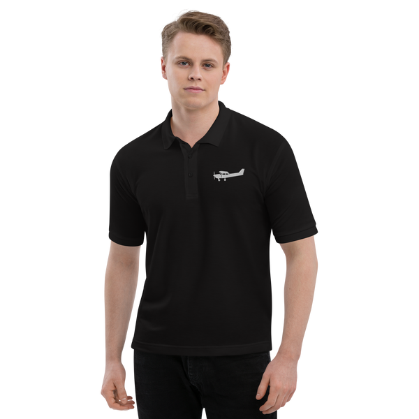 Cessna 172 Pilots' Embroidered Polo Shirt