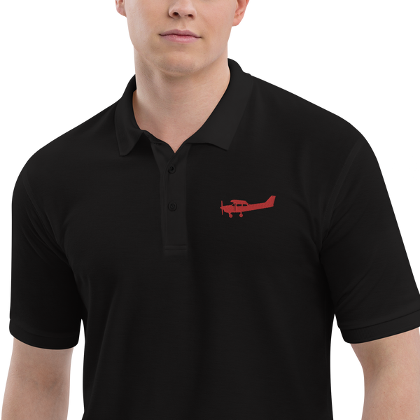 Cessna 172 Pilots' Embroidered Polo Shirt