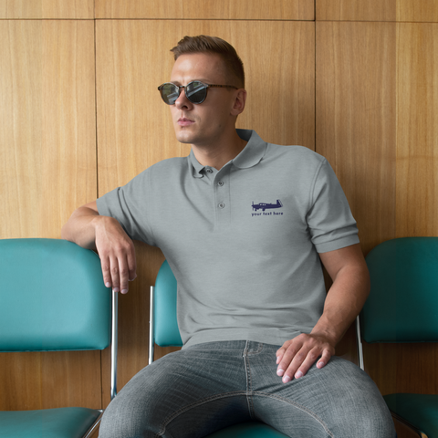 M20 Pilots' Customizable Embroidered Polo Shirt