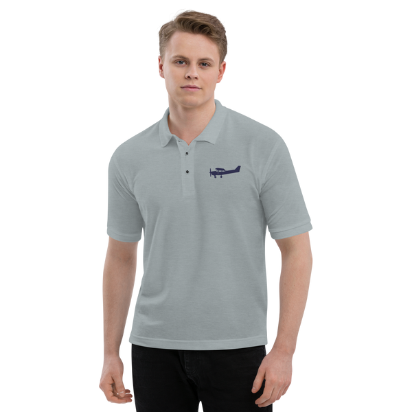 Cessna 172 Pilots' Embroidered Polo Shirt