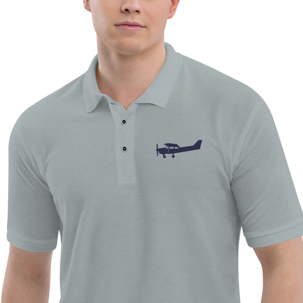 Cessna 172 Pilots' Embroidered Polo Shirt