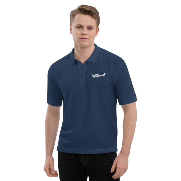 Cessna 172 Pilots' Embroidered Polo Shirt