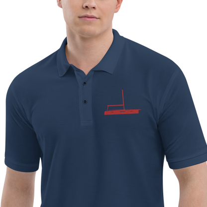 Mariners' Designed Embroidered Polo Shirt