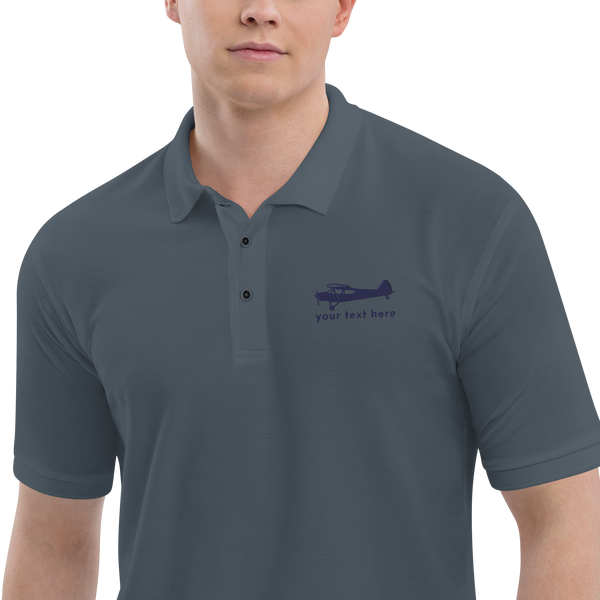 Super Cub Pilots' Customizable Embroidered Polo Shirt