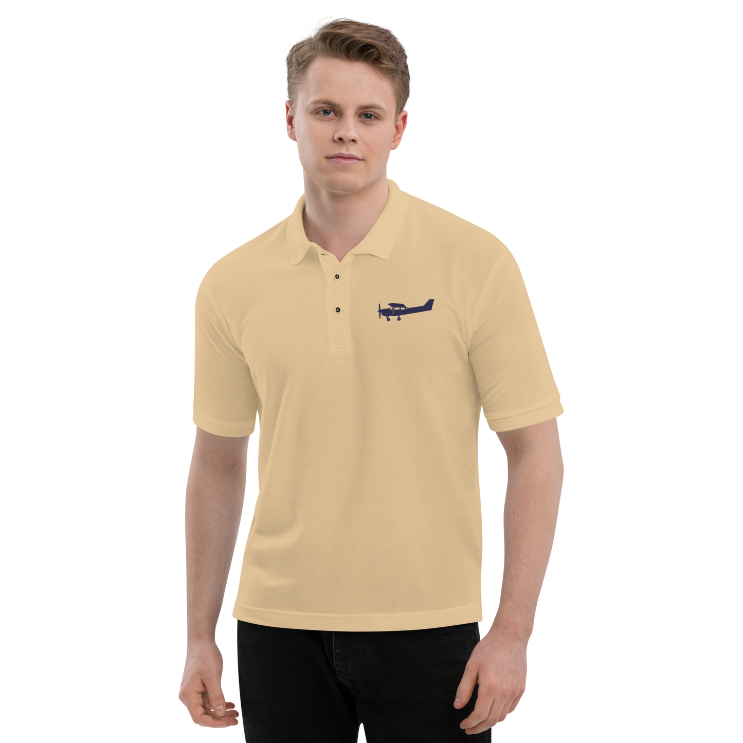 Cessna 172 Pilots' Embroidered Polo Shirt