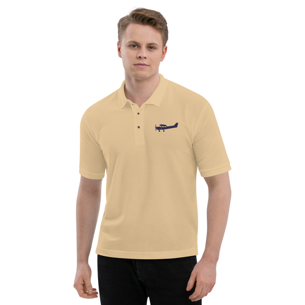 Cessna 172 Pilots' Embroidered Polo Shirt