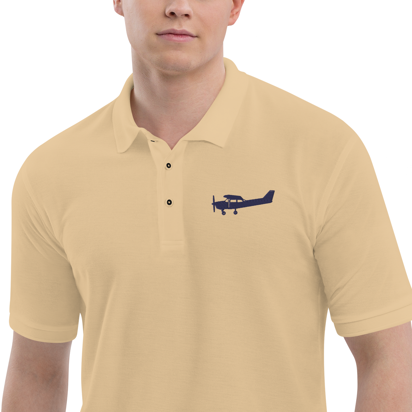 Cessna 172 Pilots' Embroidered Polo Shirt