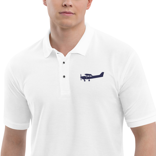 Cessna 172 Pilots' Embroidered Polo Shirt