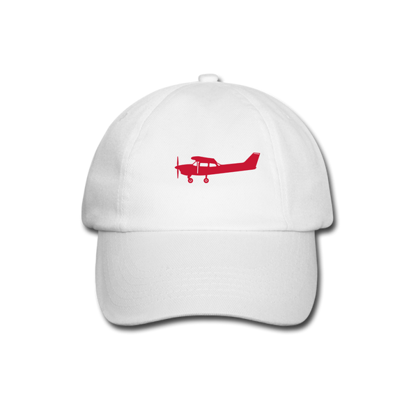 CESSNA PILOTS' CUSTOMIZABLE CAP - white/white