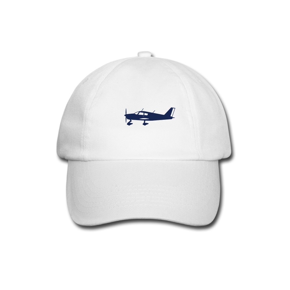 PIPER CHEROKEE PILOTS' CAP - white/white