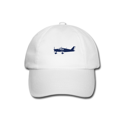 PIPER CHEROKEE PILOTS' CAP - white/white