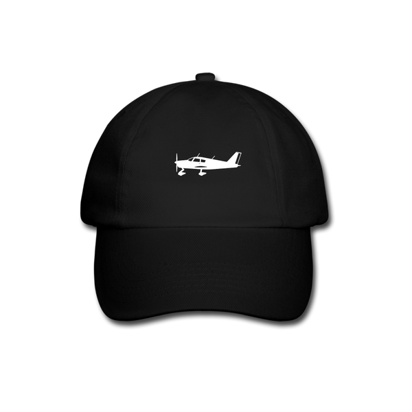 PIPER CHEROKEE PILOTS' CUSTOMIZABLE CAP - black/black