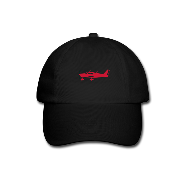 PIPER CHEROKEE PILOTS' CUSTOMIZABLE CAP - black/black