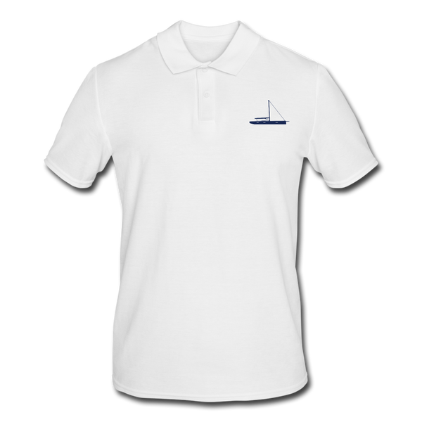 GRAND SOLEIL OWNERS' CUSTOMIZABLE POLO SHIRT - white