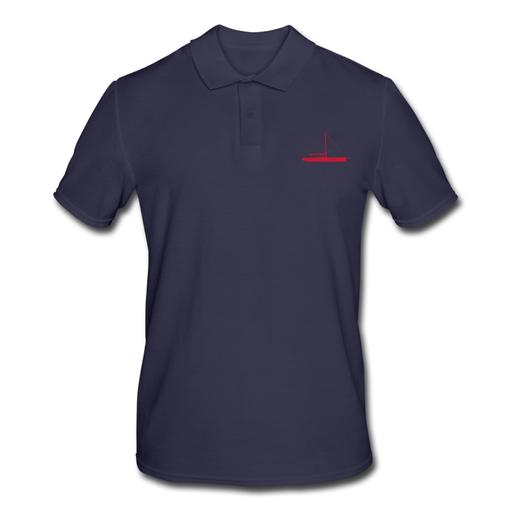 GRAND SOLEIL OWNERS' CUSTOMIZABLE POLO SHIRT - navy