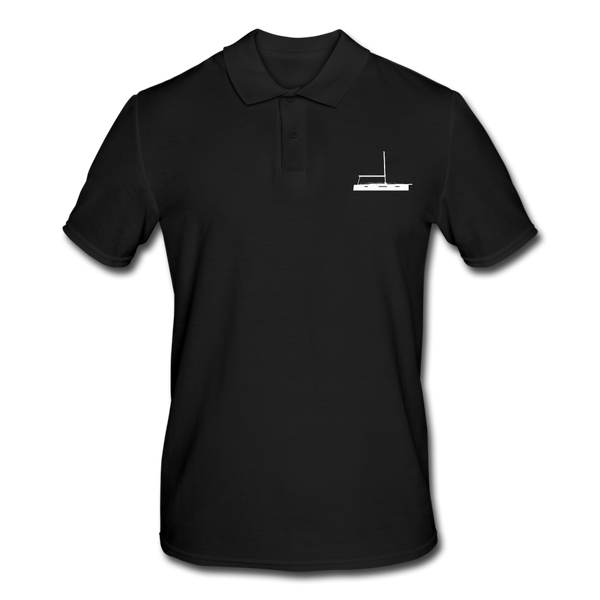 JEANNEAU OWNERS' CUSTOMIZABLE POLO SHIRT - black