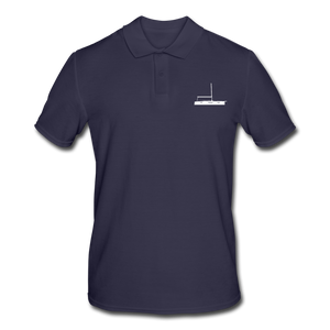 JEANNEAU OWNERS' CUSTOMIZABLE POLO SHIRT - navy