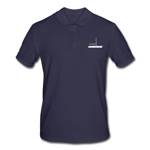 JEANNEAU OWNERS' CUSTOMIZABLE POLO SHIRT - navy