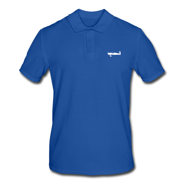 VANS PILOTS CUTOMIZABLE POLO SHIRT - royal blue