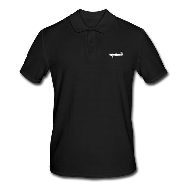 VANS PILOTS CUTOMIZABLE POLO SHIRT - black