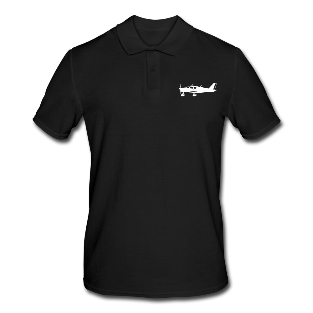 PIPER CHEROKEE CUSTOMIZABLE POLO SHIRT - black