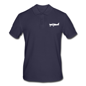 PIPER CHEROKEE CUSTOMIZABLE POLO SHIRT - navy