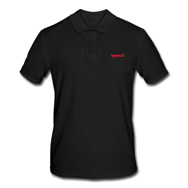 VAN'S RV PILOTS' CUSTOMIZABLE  POLO - black