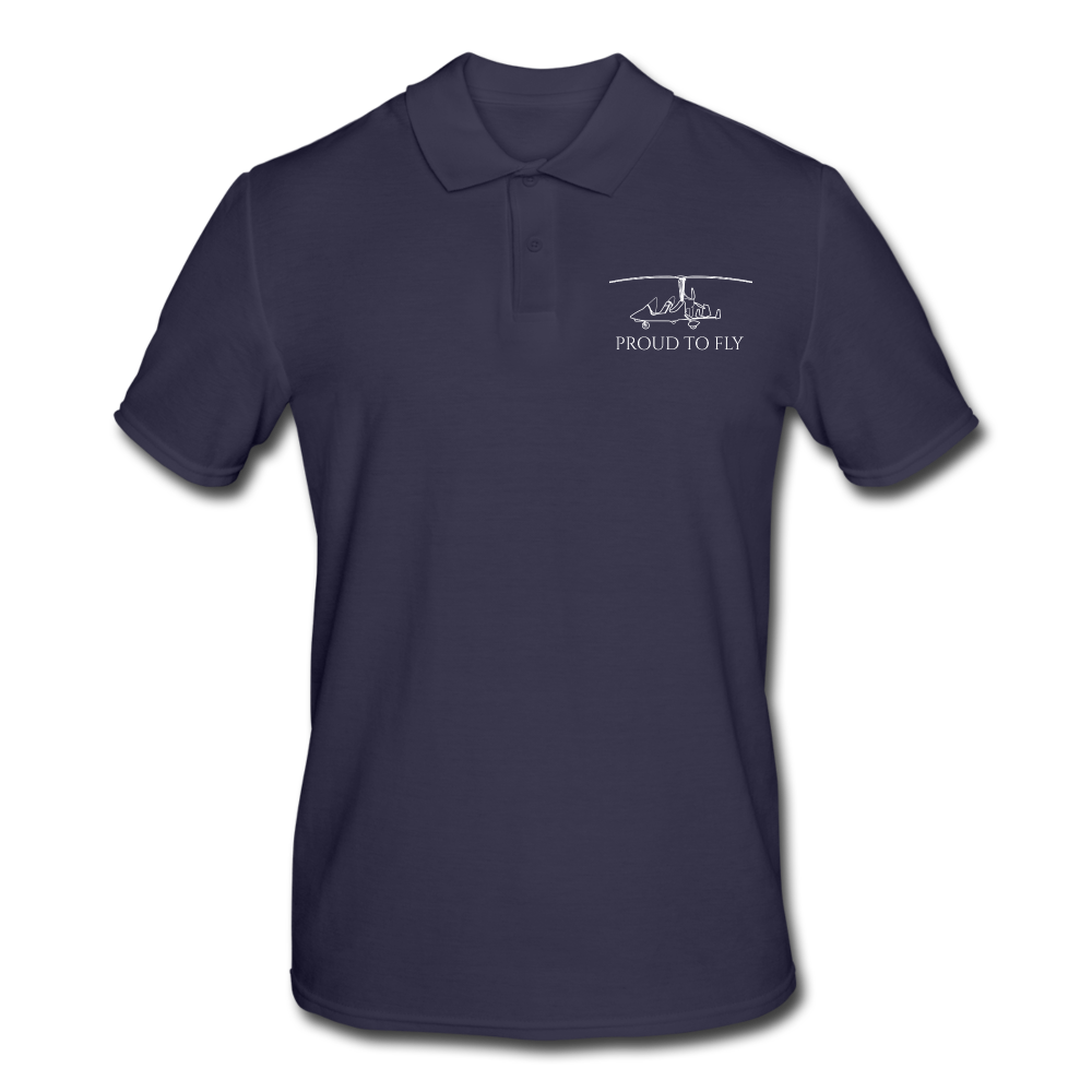 GYRO PILOTS PROUD TO POLO SHIRT - navy